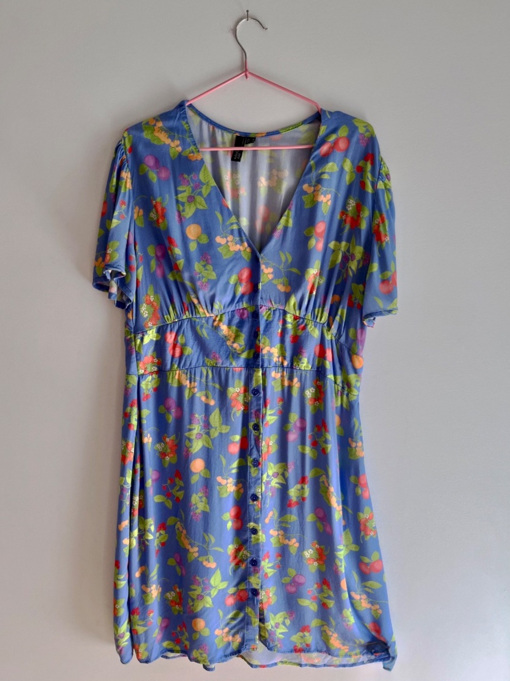 Fruit-print summer dress - Nobody's Child Size 14